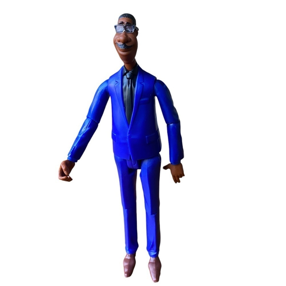 Disney Pixar's Soul Posable Action Figure Joe Gardner No Hat 8" Mattel 2019